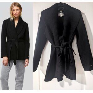 NEW! Soia & Kyo | Gabby Wool Tie-Waist Coat